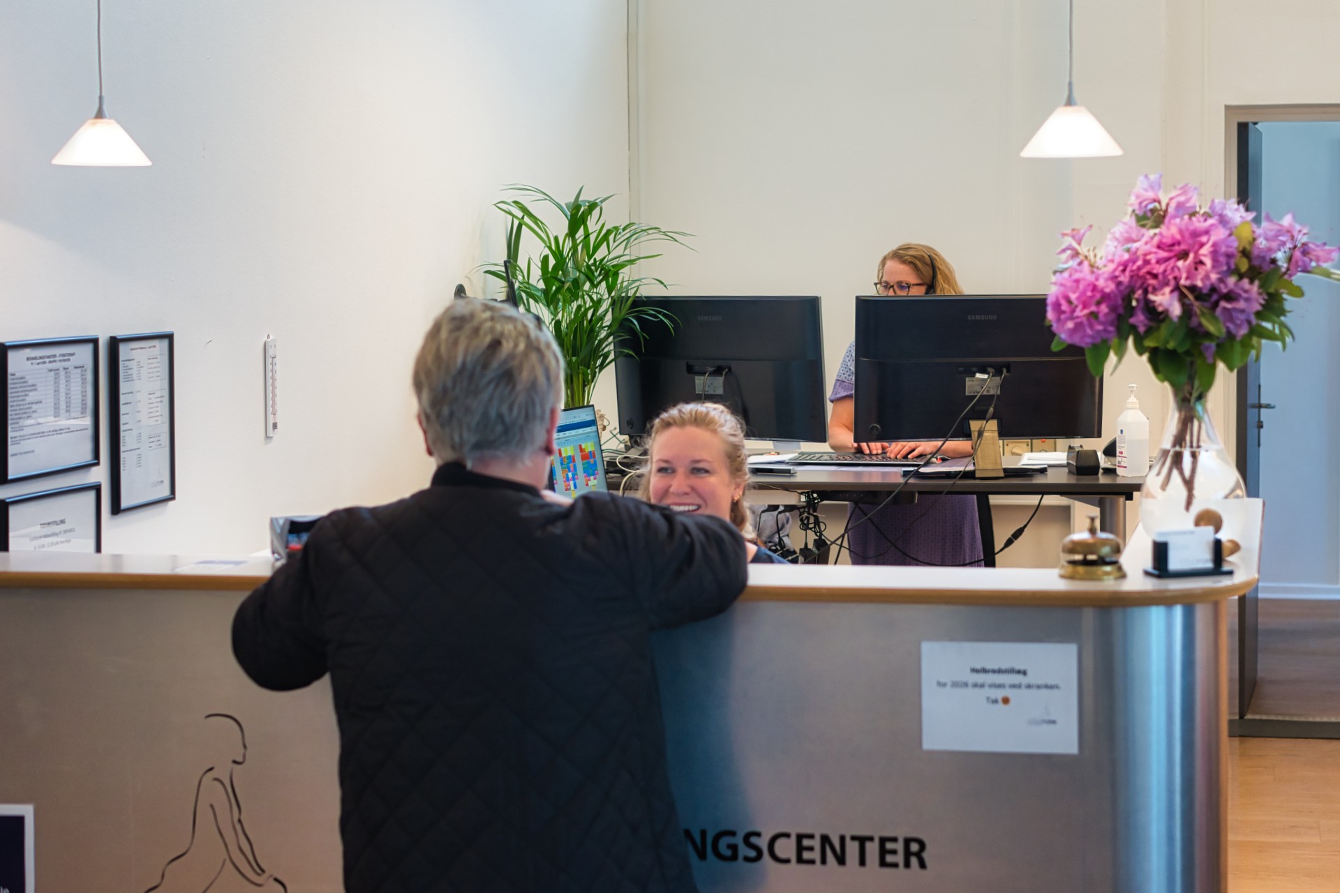 Front desk